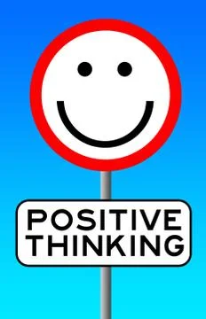 Positive thinking Stock Illustration