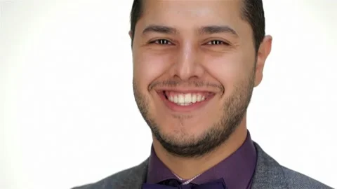 Positive thinking young man or businessman Stock Footage 252652169