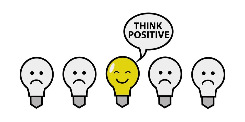 Positive thought Stock Illustration