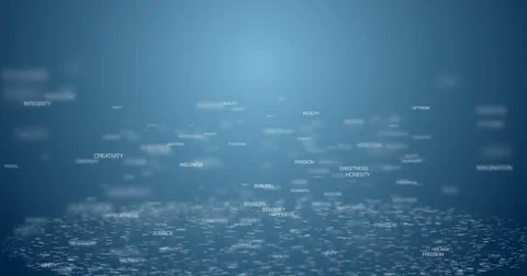 Positive Words Background 06 Stock Footage 76381851