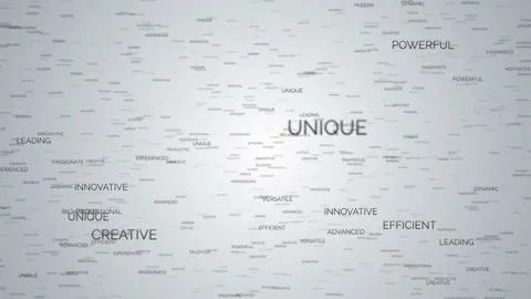 Positive Words (Light) Stock Footage 278578907