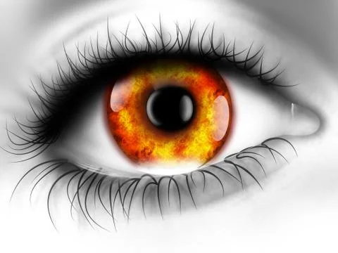 Possessed Stock Illustration