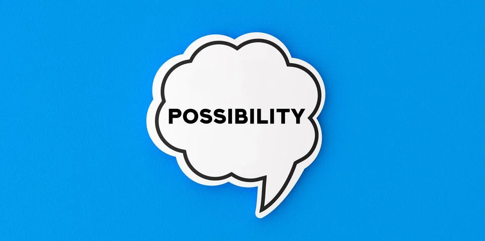 Possibility bubble Stock Illustration