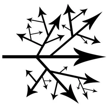 Possible directions Stock Illustration