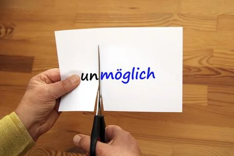 Possible or impossible Stock Photos
