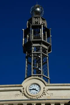 Post and telegraph building Foto stock