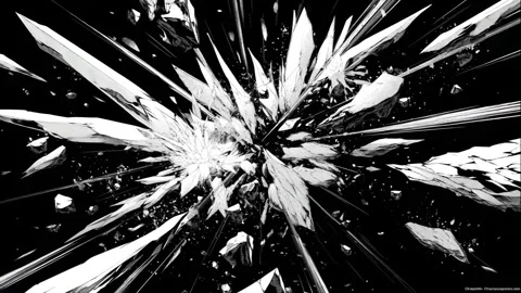 Post-Apocalyptic Landscape of Energy Video stock 308248049