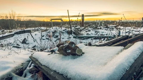 The post-apocalyptic world Stock Footage 82078123