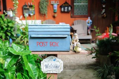 Post box Foto stock