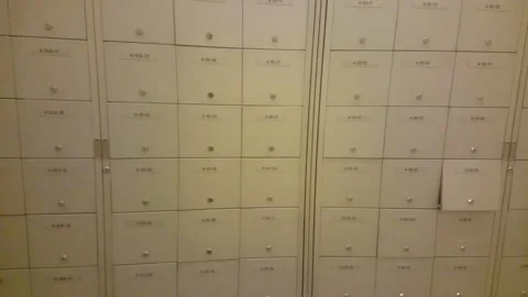 Post Boxes Stock Footage 145878201