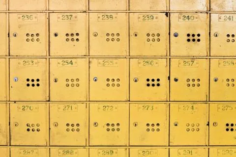 Post boxes Stock Photos