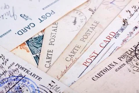 Post cards Stock Photos