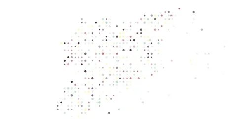 Post conceptual circles building Syrian Arab Republic map Vídeos de archivo 319736845
