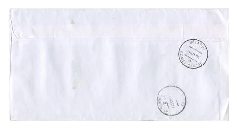 Post envelope. Photos