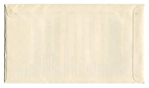 Post envelope. Stock-Fotos