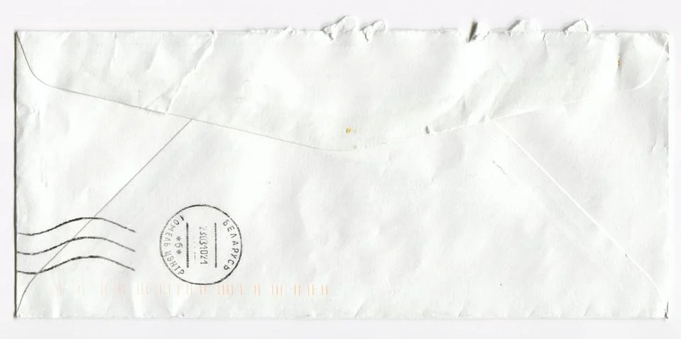 Post envelope. Stock-Fotos