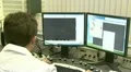Post-graduate student at the computer in the lab HD Footage