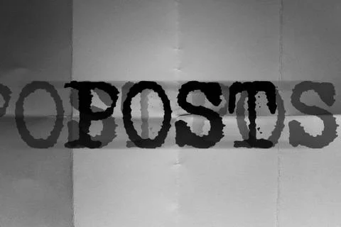 Post Ink Paper Texture Stock Illustration