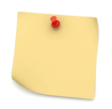 Post it note paper concept   3d illustration イラスト素材