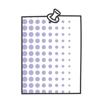 Post it notes sketch icon Hand Draw Vector Stock Illustration