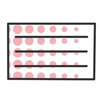 Post it notes sketch icon Hand Draw Vector Stock Illustration