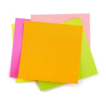 Post-it Foto stock