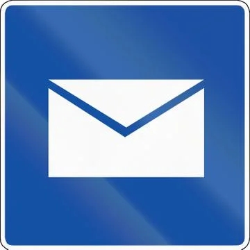 Post Office In Chile Stock Illustration