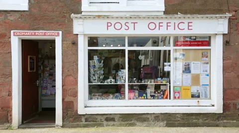Post office at cromarty, scotland Vidéo 39864677
