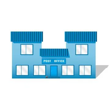 Post office Stock Illustration