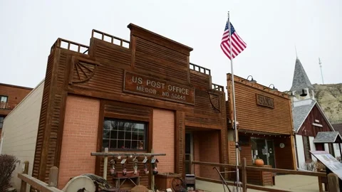 Post Office in North Dakota Stock Footage 224207229