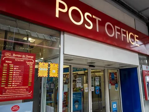 The Post Office. Stock Photos