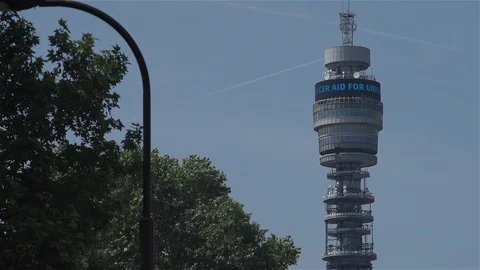 Post Office Tower Stock Footage 93210629