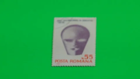 Post stamp fantomas Stock Footage 124085972