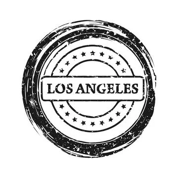 Post stamp, label or badge. Grunge imprint and postmark with text. Brown vintage Stock Illustration
