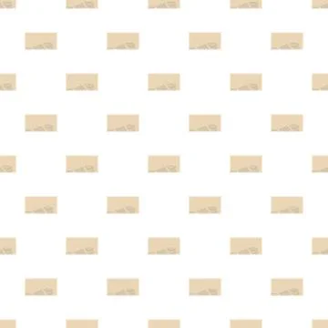 Post stamp pattern seamless vector 库存插图