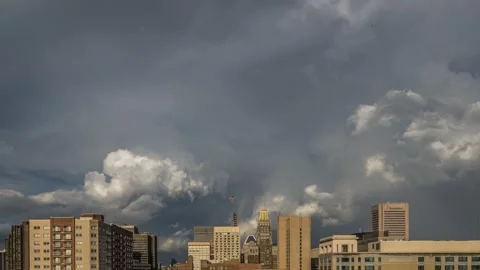 Post Storm Downtown Video stock 150607887
