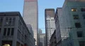 Post Street with skyscrapers in San Francisco 4k or 4k+ Resolution