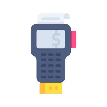 Post Terminal Icon Image. Stock Illustration