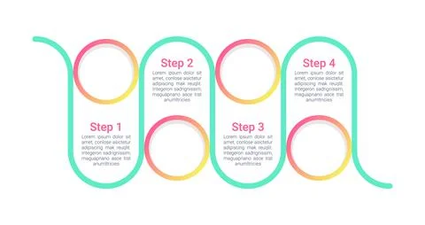 Post traumatic disorder infographic chart design template Illustrazione stock