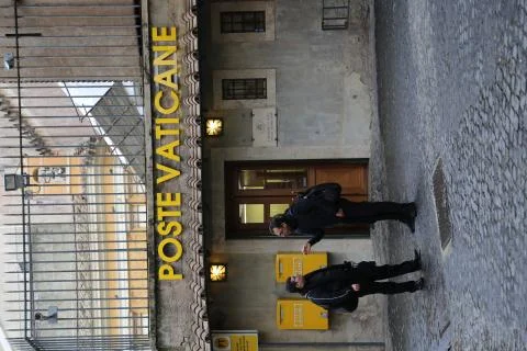 Post vaticane Foto stock
