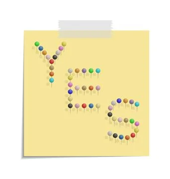 Post yes イラスト素材