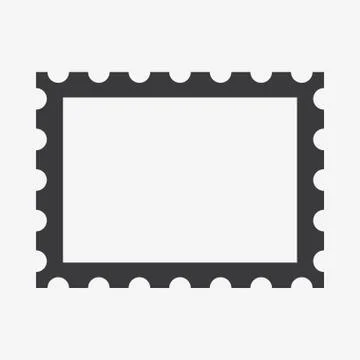 Postage stamp icon vector illustration Stock Illustration