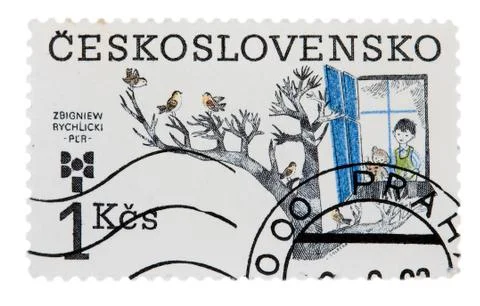 Postage stamp Stock Photos