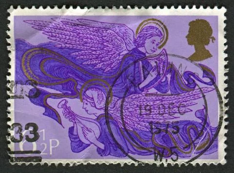 Postage stamp. Stock-Fotos