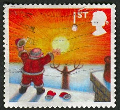 Postage stamp. Stock Photos