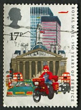 Postage stamp. Stock-Fotos