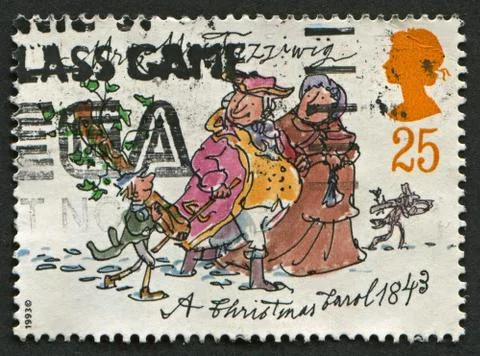 Postage stamp. Foto stock