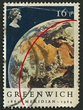 Postage stamp. Foto stock