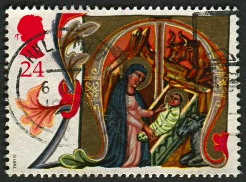 Postage stamp. Stock Photos