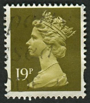 Postage stamp. Foto stock